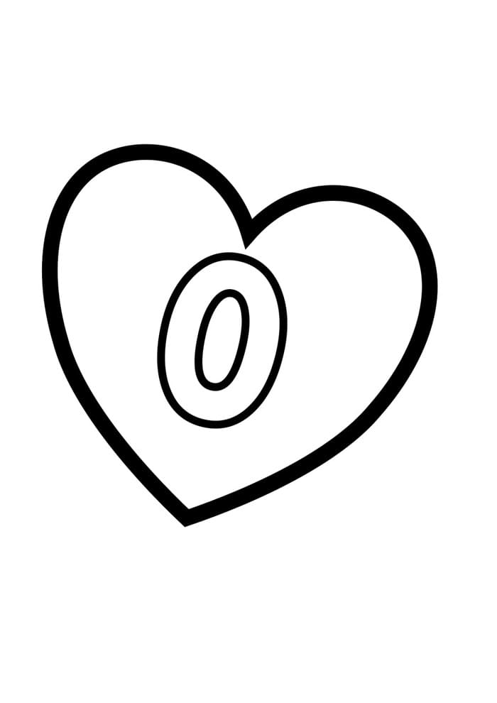Números Ilustrados para Colorir