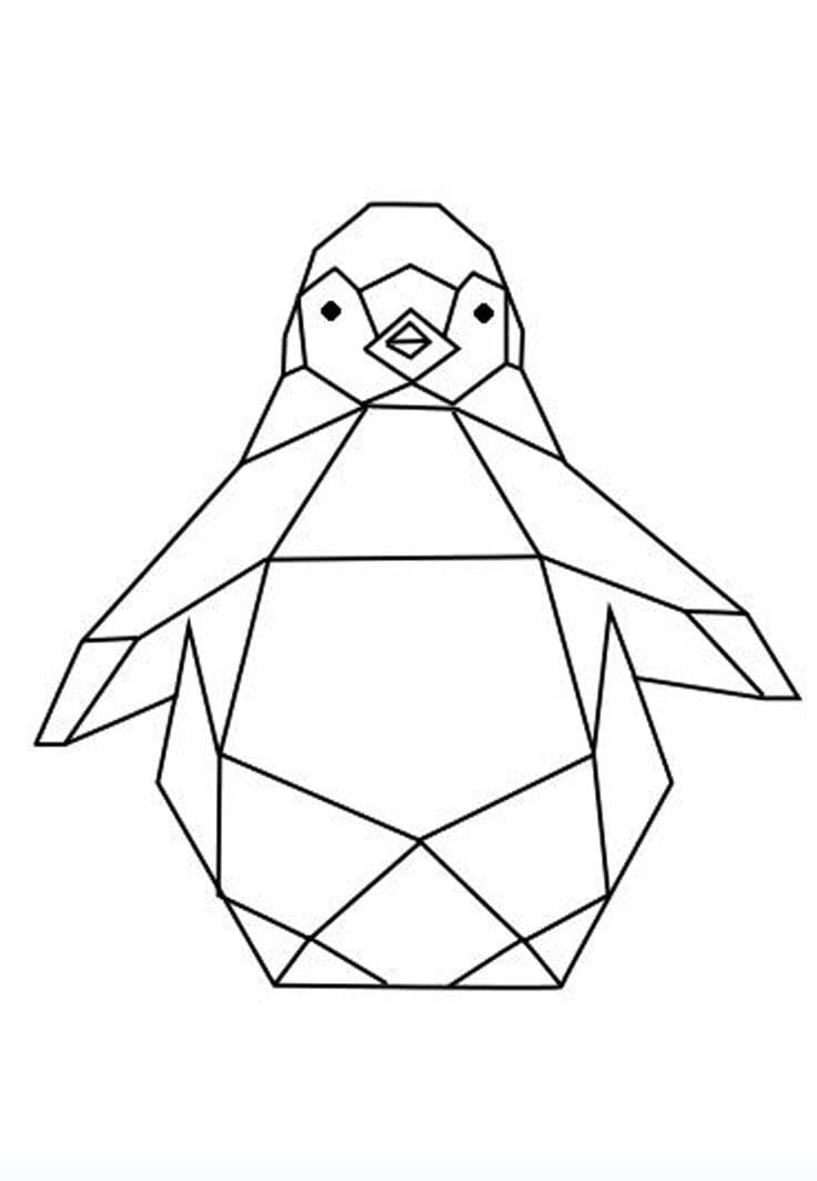 Origami para Colorir