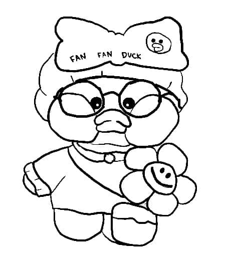 Desenho De Paper Duck Imprimivel grátis Para Colorir