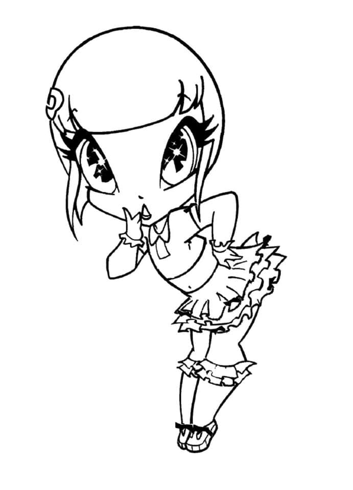 Pop Pixie para Colorir