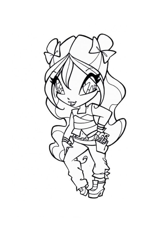 Desenho Imprimivel De Pop Pixie Para Colorir