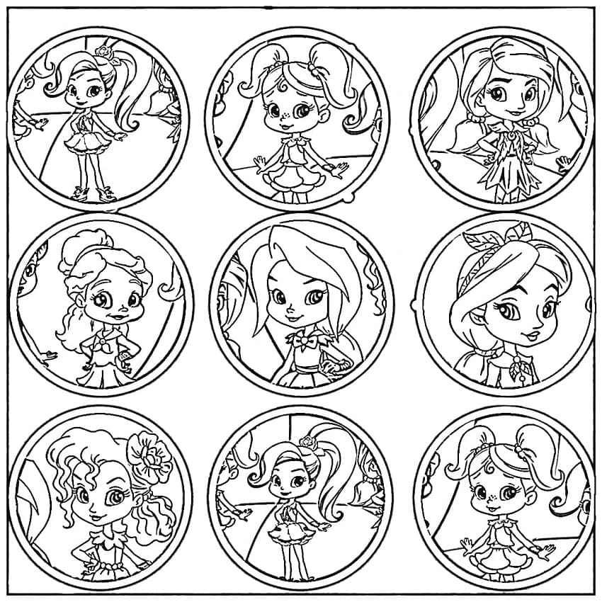 Baixar grátis Desenho De Rainbow Rangers Para Colorir