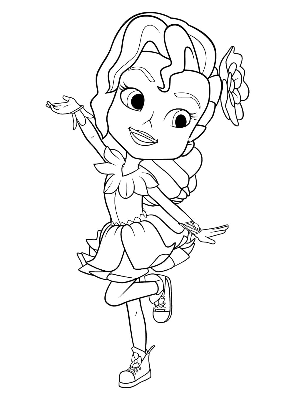 Desenho De Lavender Laviolette Para Colorir