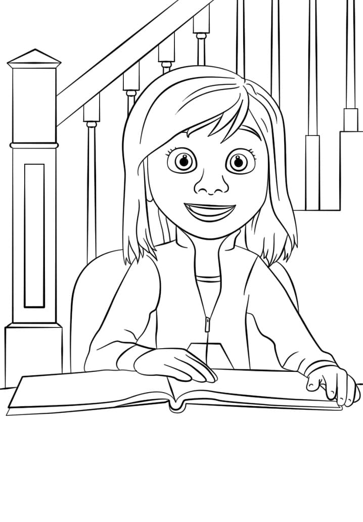 Desenho Riley Andersen 1 Para Colorir