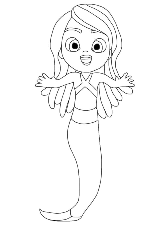Desenho De Lorelai Para Colorir