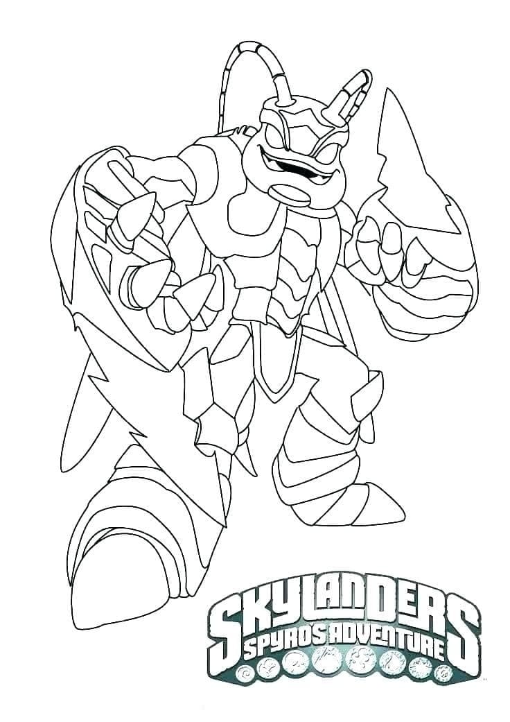 Skylanders para Colorir