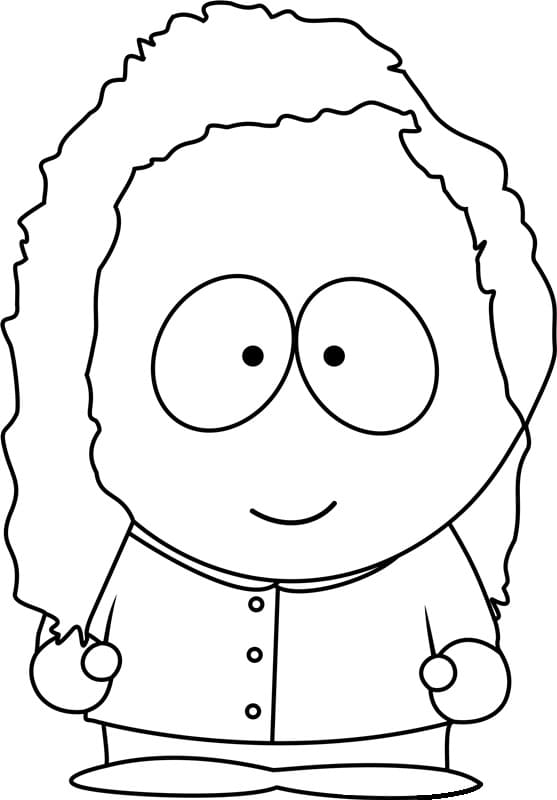 Desenho bebê Stevens De South Park Para Colorir