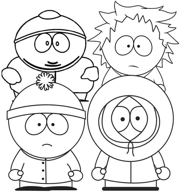South Park para Colorir
