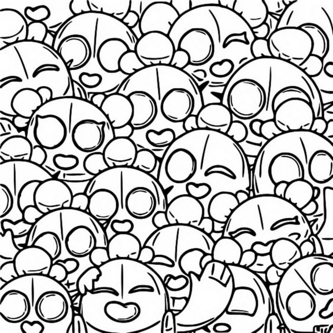 Desenho De Brawl Stars Spike Para Colorir