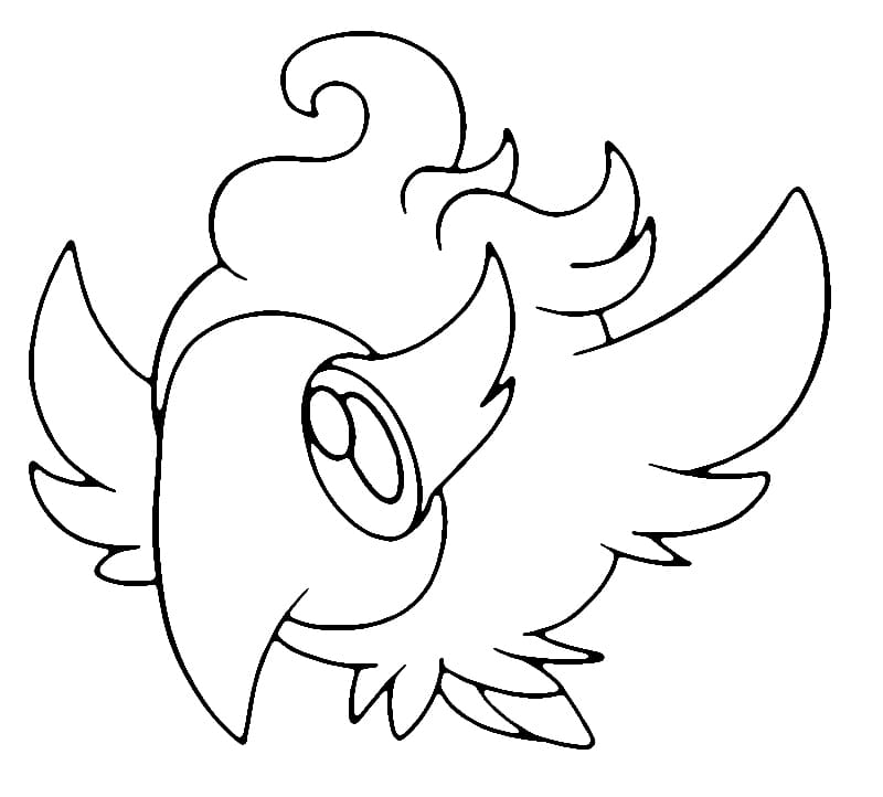 Desenho De Pokemon Spritzee grátis Para Colorir