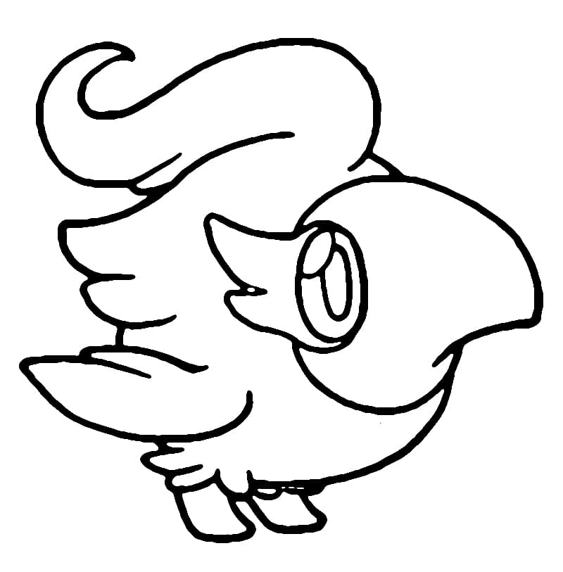 Spritzee Pokémon para Colorir