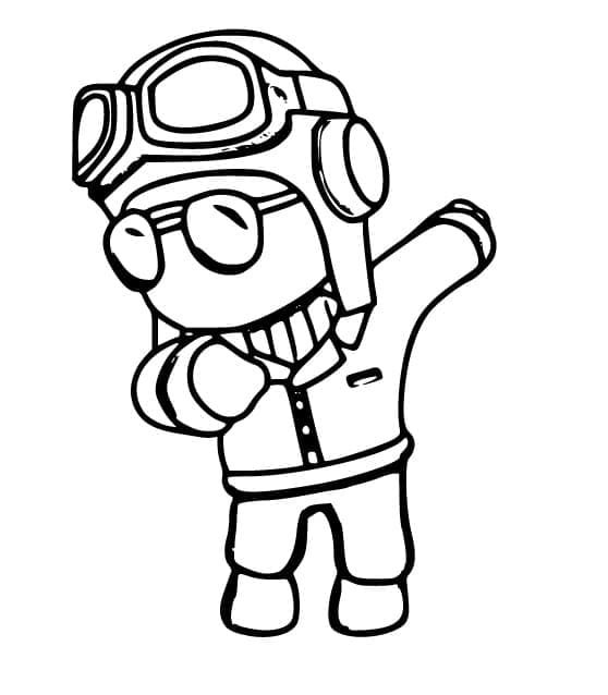 Desenho De Imagem De Stumble Guys Para Colorir