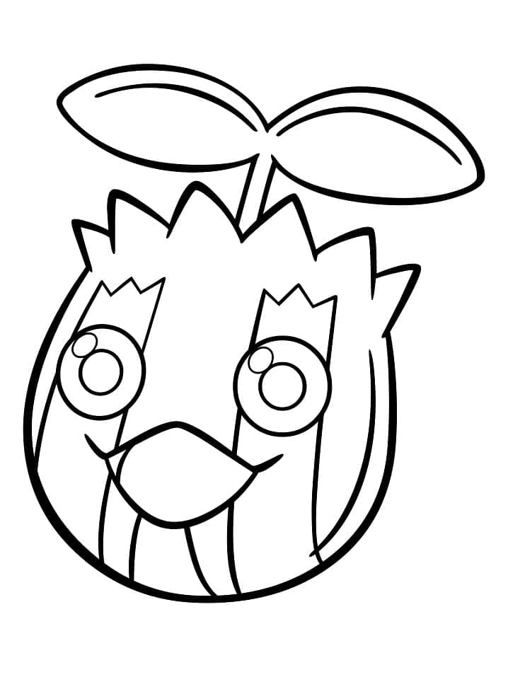 Sunkern Pokémon para Colorir