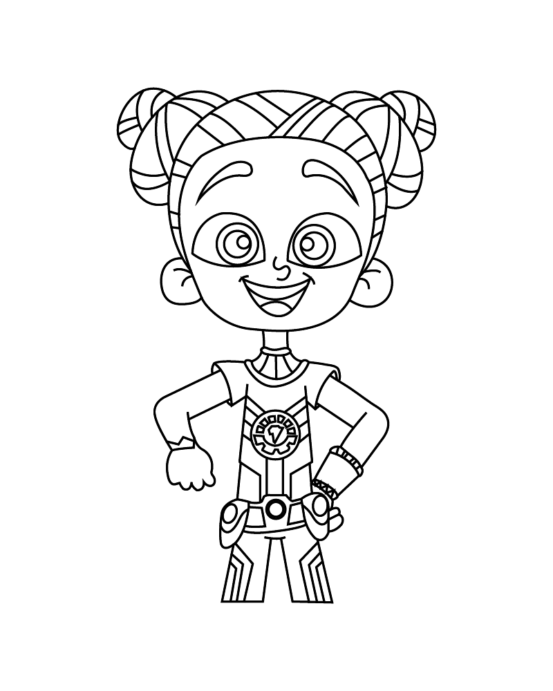 Desenho Para Imprimir Super Sema grátis
