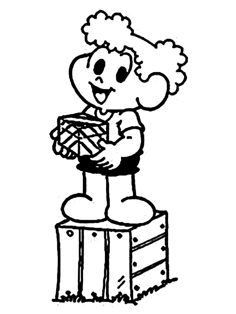 Desenho De Xaveco Turma Da Monica Para Colorir
